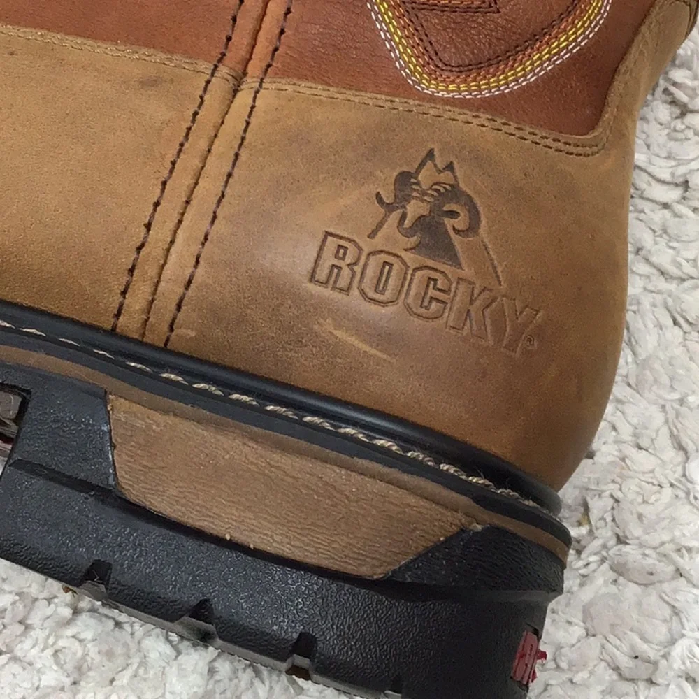 Rocky men’s Branson leather ride comfort boots